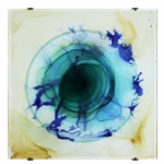 Blue Hole 3 2022- 30x30x1 inch 5 waterpainted glasspanes, glued ,mounted on multiplex _jpg